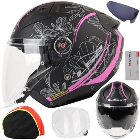 Kask LS2 OF603 Infinity II Lotus Matt Pink