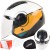 Kask LS2 OF616 Airflow II Cover Wh. Brown