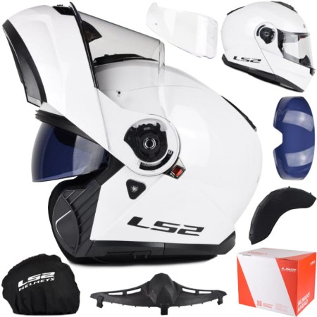 Kask LS2 FF908 Strobe II Solid White