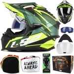 Kask LS2 MX701 Explorer Spire M.Gr. H-V Yel