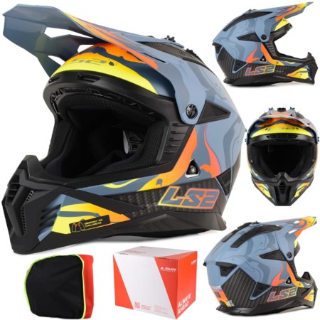 Kask LS2 MX708 Fast II Wash Matt Dark Grey