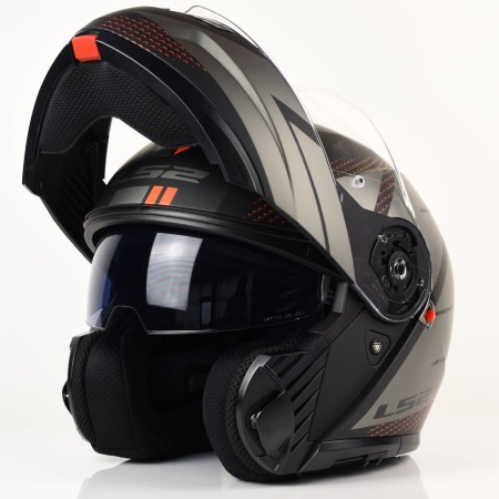 Kask LS2 FF908 Strobe II Code M. Black Grey