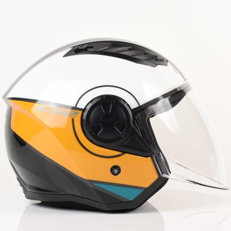Kask LS2 OF616 Airflow II Cover Wh. Brown