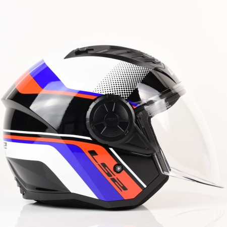 Kask LS2 OF616 Airflow II Rush Wh. Blue Red