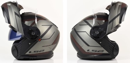 Kask LS2 FF908 Strobe II Code M. Black Grey
