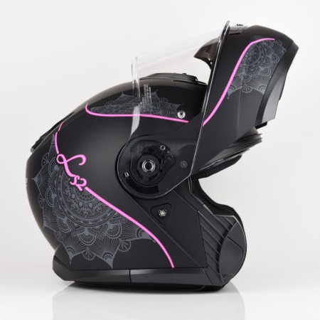Kask LS2 FF908 Strobe II Lux M.Black Pink