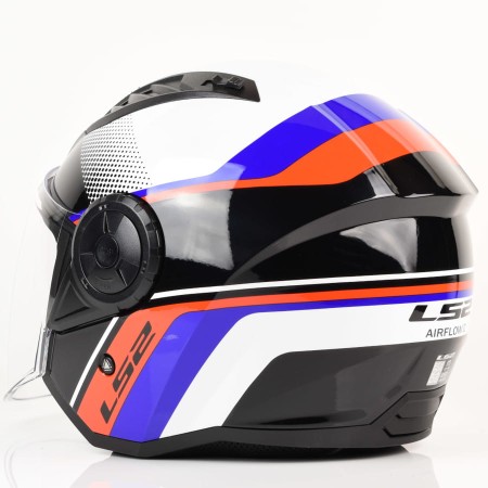 Kask LS2 OF616 Airflow II Rush Wh. Blue Red