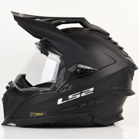 Kask LS2 MX701 Explorer Solid Matt Black