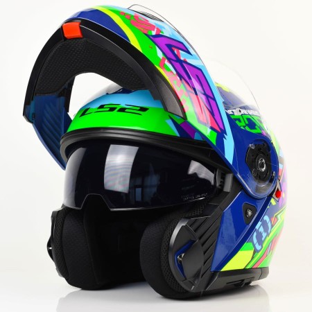 Kask LS2 FF908 Strobe II Svent Blue Green