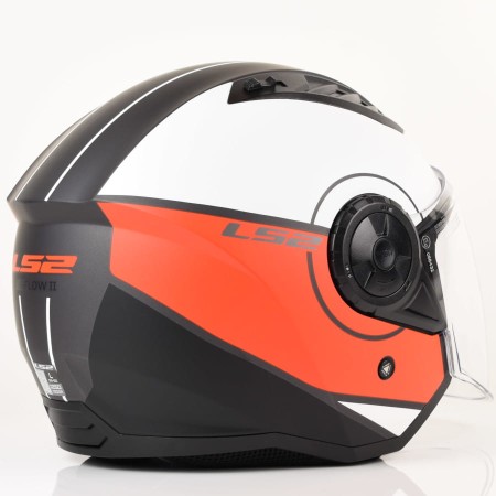 Kask LS2 OF616 Airflow II Cover M. Wh. Red