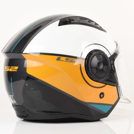 Kask LS2 OF616 Airflow II Cover Wh. Brown