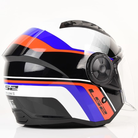 Kask LS2 OF616 Airflow II Rush Wh. Blue Red