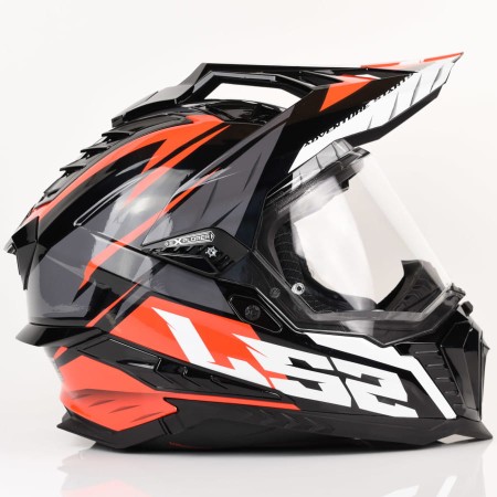 Kask LS2 MX701 Explorer Spire Bl. Titan Red