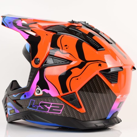Kask LS2 MX708 Fast II Wash Gloss Red