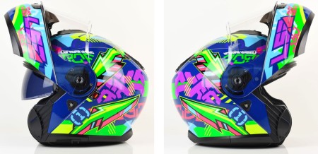 Kask LS2 FF908 Strobe II Svent Blue Green