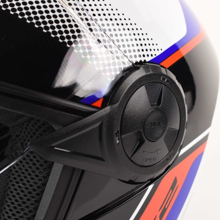 Kask LS2 OF616 Airflow II Rush Wh. Blue Red