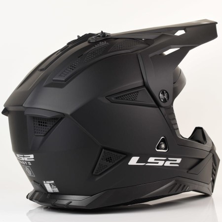 Kask LS2 MX708 Fast II Solid Matt Black