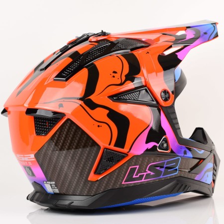 Kask LS2 MX708 Fast II Wash Gloss Red