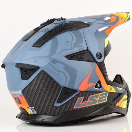 Kask LS2 MX708 Fast II Wash Matt Dark Grey