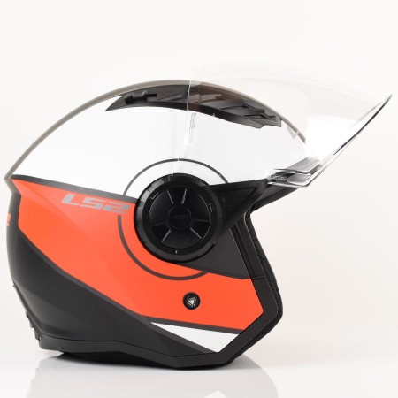 Kask LS2 OF616 Airflow II Cover M. Wh. Red