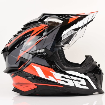 Kask LS2 MX701 Explorer Spire Bl. Titan Red