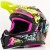 Kask LS2 MX708 Fast II Gorilla Purple H-V Yel
