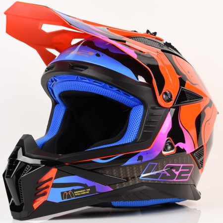 Kask LS2 MX708 Fast II Wash Gloss Red