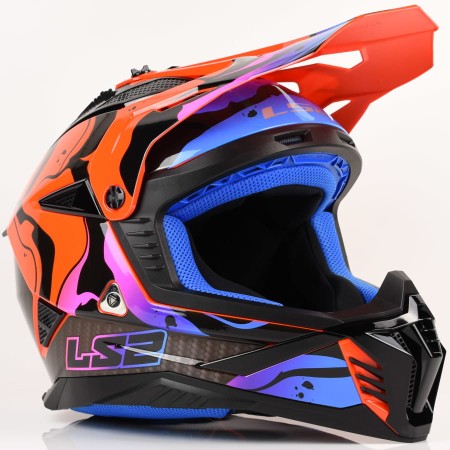 Kask LS2 MX708 Fast II Wash Gloss Red