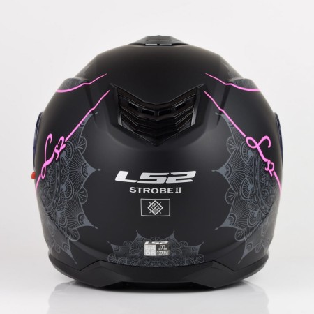 Kask LS2 FF908 Strobe II Lux M.Black Pink