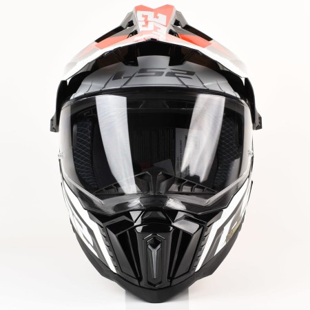 Kask LS2 MX701 Explorer Spire Bl. Titan Red