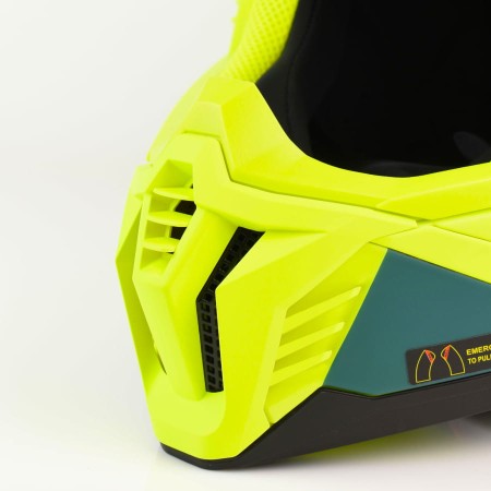Kask LS2 MX708 Fast II Duck Matt H-V Green Yel