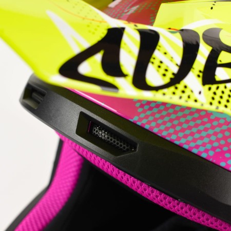 Kask LS2 MX708 Fast II Gorilla Purple H-V Yel