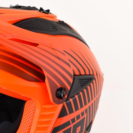 Kask LS2 MX708 Fast II Duck Matt Orange Red