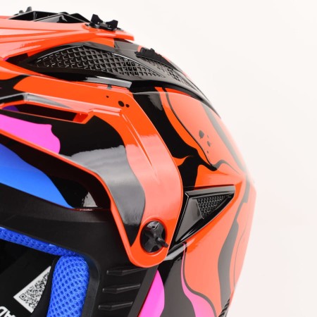 Kask LS2 MX708 Fast II Wash Gloss Red