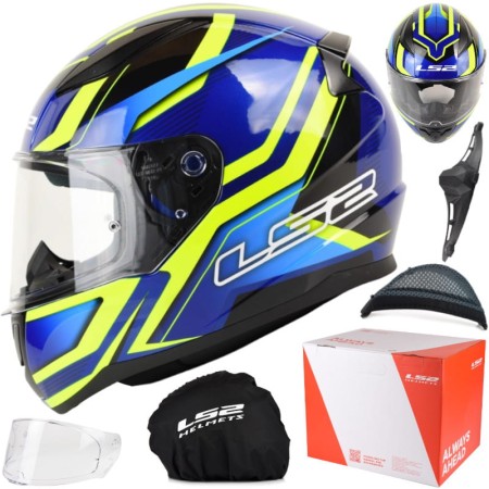 Kask LS2 FF353 Rapid II Flitz H-V Yel. Blue