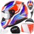 Kask LS2 FF353 Rapid II Flitz Wh.Bl.Red
