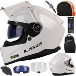 Kask LS2 FF811 Vector II Solid White