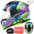 Kask LS2 FF812 Kid Svent Blue Green