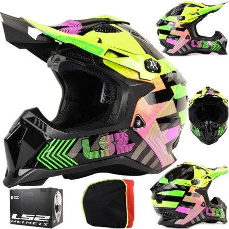 Kask LS2 MX700 Subverter Chromatic Black