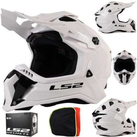 Kask LS2 MX700 Subverter Evo Solid White