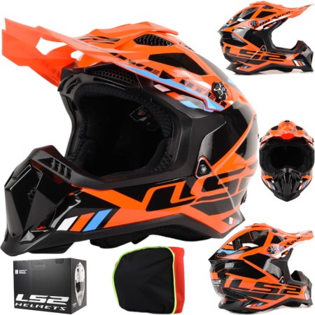 Kask LS2 MX700 Subverter Evo Stomp Ora.Bl.