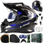 Kask LS2 MX701 C Explorer Adventure.Blu