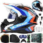 Kask LS2 MX701 Explorer C Frontier II Wh.Bl.