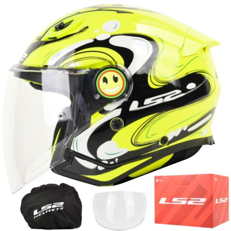 Kask LS2 OF622 Funny II Joy Black