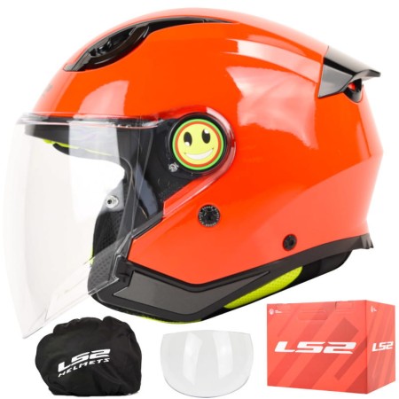 Kask LS2 OF622 Funny II Solid Red
