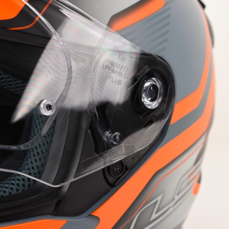 Kask LS2 FF353 Rapid II Flitz M.Ora.Grey