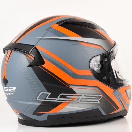 Kask LS2 FF353 Rapid II Flitz M.Ora.Grey