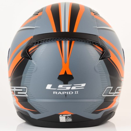 Kask LS2 FF353 Rapid II Flitz M.Ora.Grey