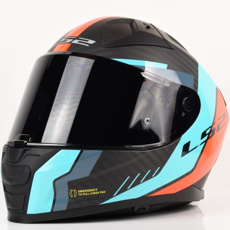 Kask LS2 FF811 Vector II C Grid Red Cyan