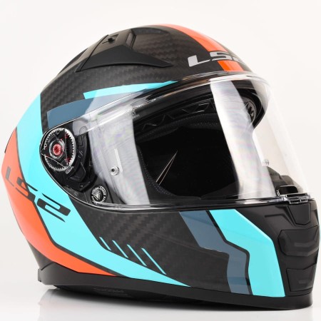 Kask LS2 FF811 Vector II C Grid Red Cyan